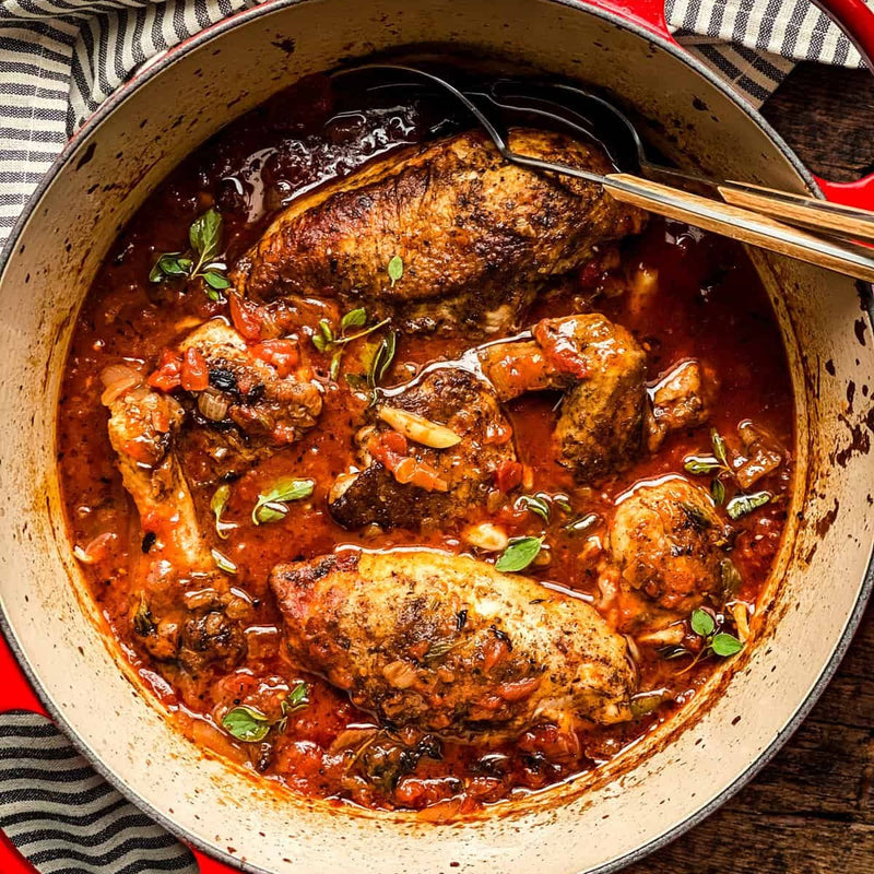 Poulet à la provençale